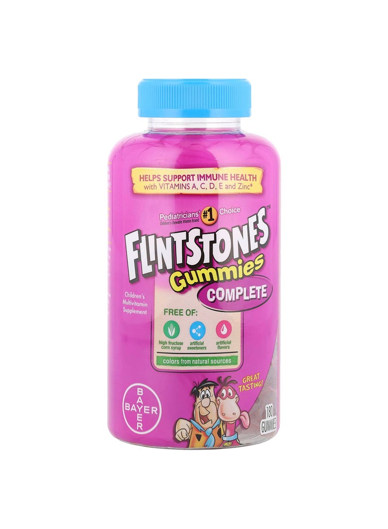 Complete Children's Multivitamin with Vitamin A, C, D, E and Zinc, 180 Gummies